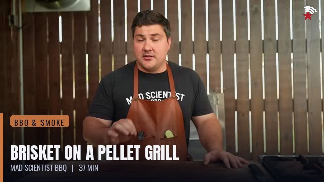 Brisket on a Pellet Grill